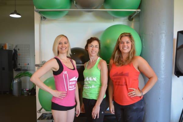 A few of our great Pilates instructors!