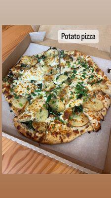 Potato pizza