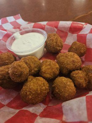 Fried mushrooms