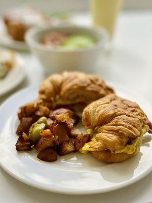 Breakfast Croissant Sandwich