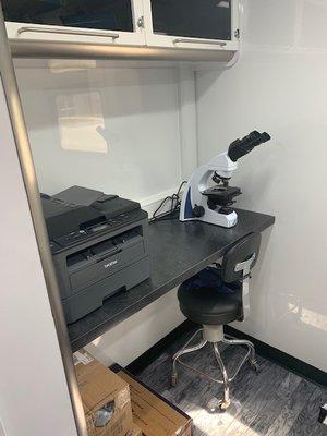 Cytology station