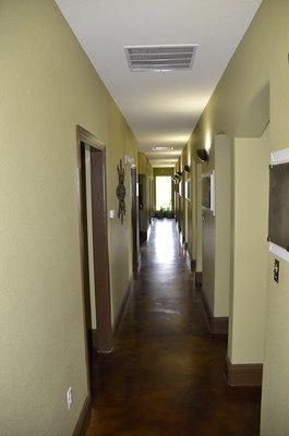 Hallway at Mira Vista Dental Associates Fort Worth TX