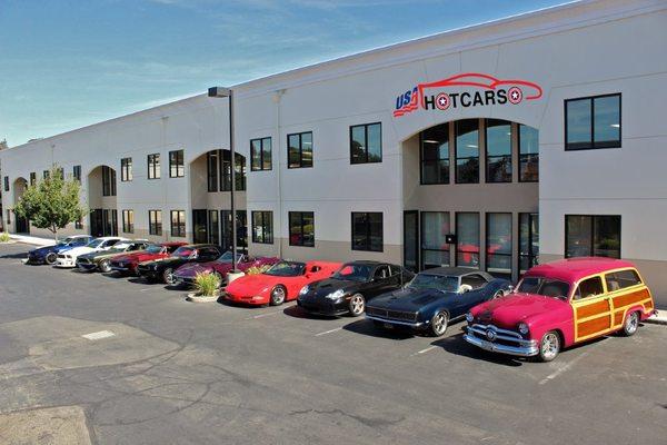 Plenty of room for our customers.  We are also a destination for the Corvette Club, Chevelle Club, and the Ferrari Club.   Call us today!