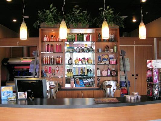 Copper Tan Profrssional Tanning Salon of Fort Lauderdale offers a wide selection of skincare products and lotions to compliment