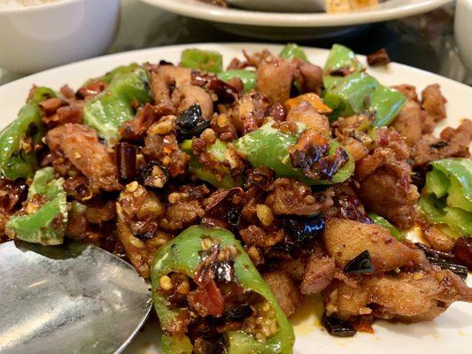 Three Pepper Chicken