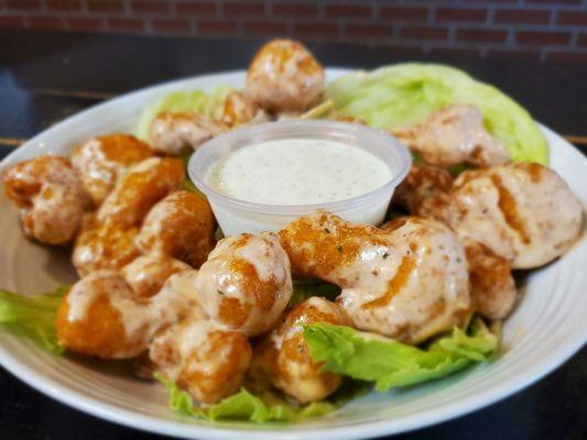 Buffalo Cauliflower Bites