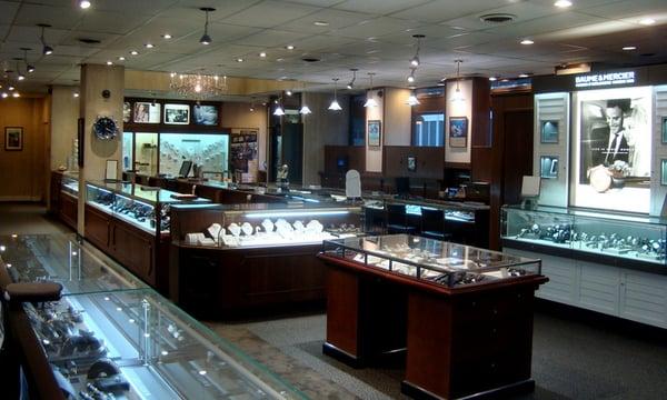 M Lemp Jewelers- our first floor of fine jewelry.