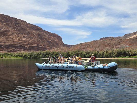 Floating down the Colorado River!