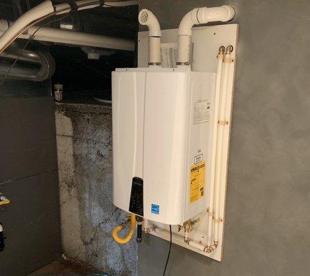 Tankless install