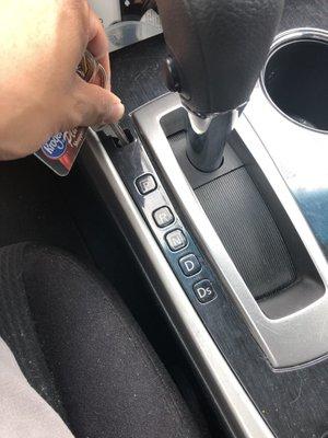 How I have to shift from park, 2 weeks after they "fixed" it