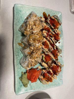 Las Vegas Roll and Soft Shell Crab Roll