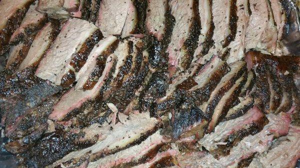 Low in slow smoked Brisket.