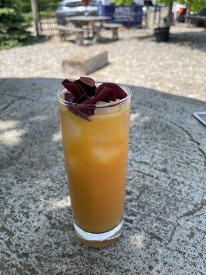 Blood orange gin cocktail