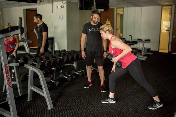 All Semi-Private group training has a certified personal trainer leading you in a private setting!