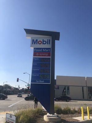 Sign and prices