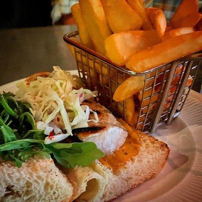 Fish sandwich Follow @CheatDay_SA on Instagram for more