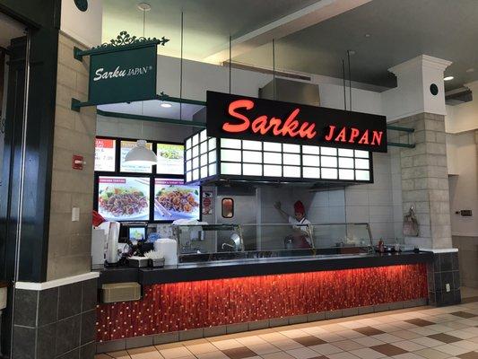 Stand for Sarku Japan located inside West Towne Mall's food court