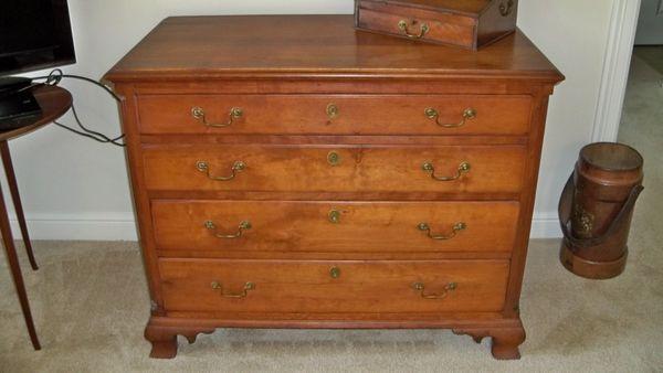 American four drawer chest from Pennsylvania.