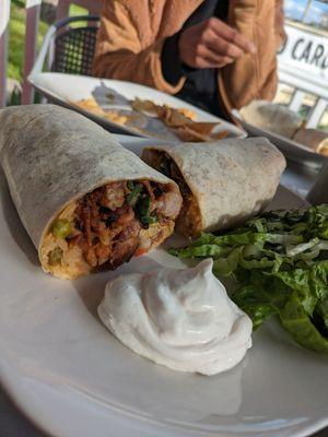 Poblano Burrito