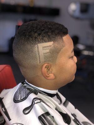 'F' for Fortnite... kids design and fade