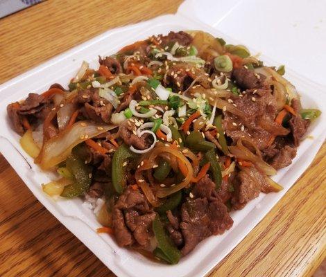 Large Bulgogi bowl to go