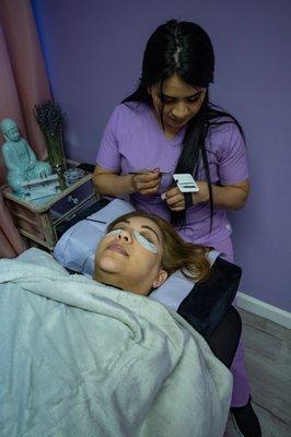 Eyelash extensions