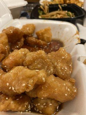 Sesame chicken