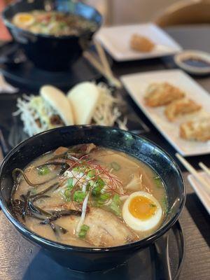 A little of everything. Miso Tonkotsu Ramen.