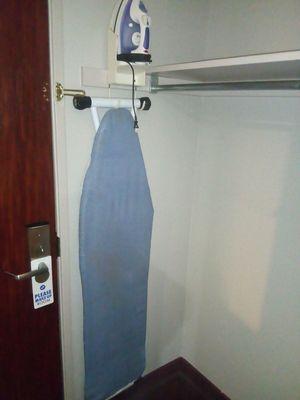 Iron & Ironing board