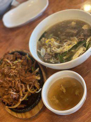 Spicy Pork and galbitang