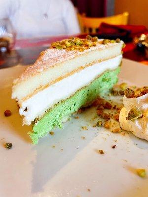 Pistachio Ricotta Cake