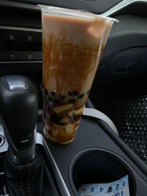 This was the MilkT special with Honey boba