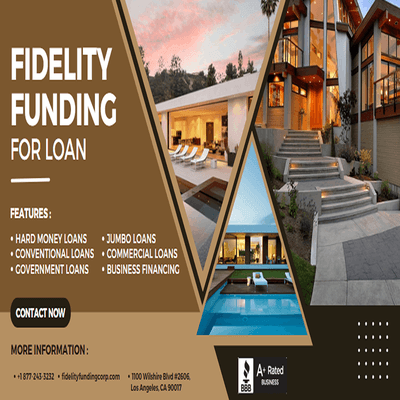 Fidelity Funding Corp mortgage and property finance firm based Company in GLENDALE