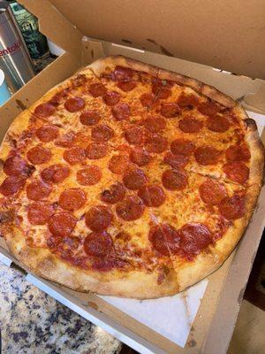 Pepperoni pizza