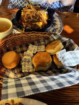 Biscuits and Corn Muffins