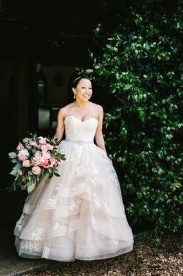 Thank you Beatrice!! My dress was perfect for my wedding day!