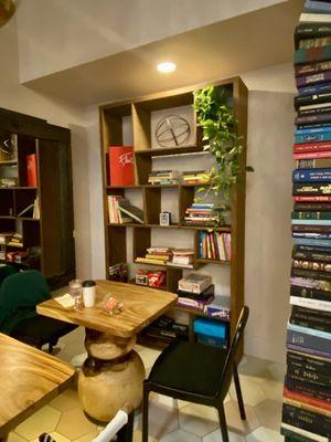 Cute little book nook.