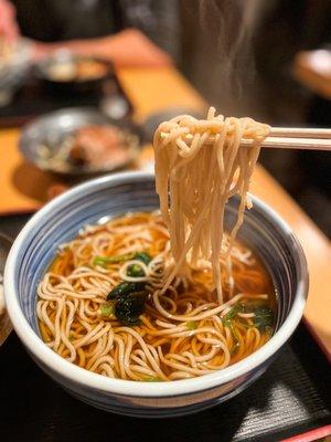 Hot soba