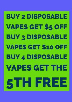 Disposable deals