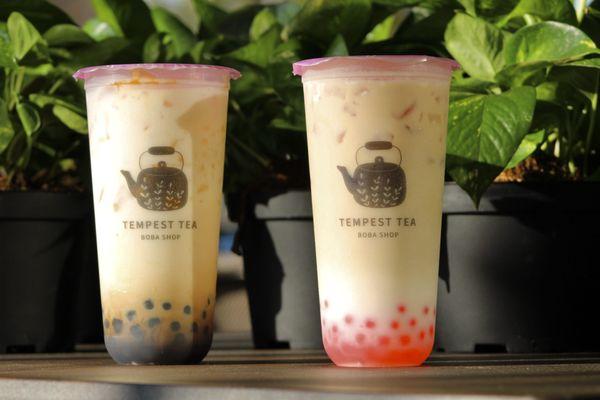 Classic Milk Tea, Osmanthus Oolong Milk Tea