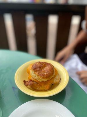 Breakfast Biscuit w/ Bacon