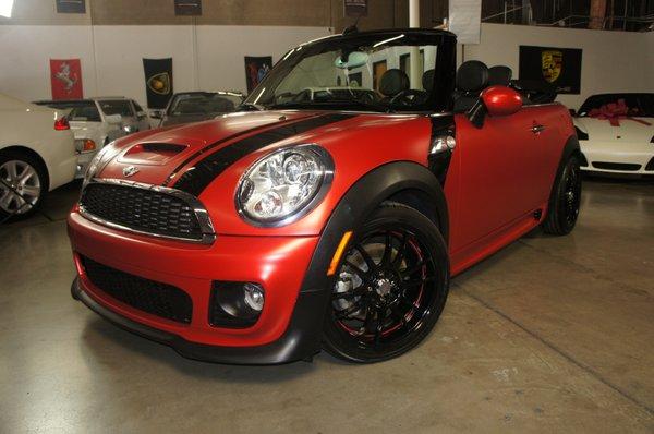 Mini Cooper convertible