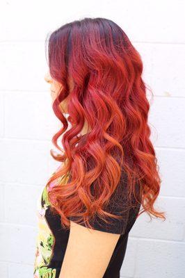 Red color melt by Rachel