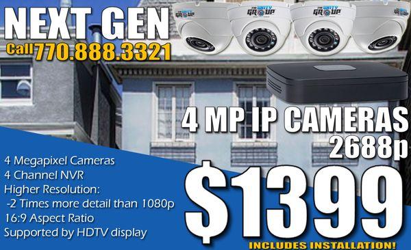 Hi definition ip camera system.