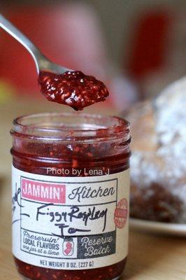 Figgy raspberry jam ($10 for 8 oz) - delicious!