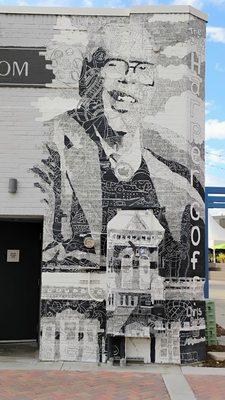 Harper Goff Mural (he was associated with the Walt Disney Co ... even contributed to the planning of the Disney Theme Parks)  10-11-2024