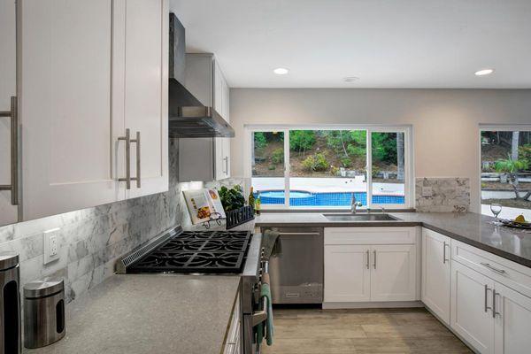 Kitchen remodel.