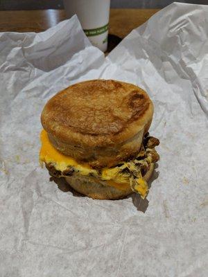 Breakfast sandwich