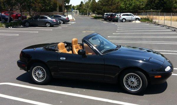 1993 Mazda Miata serviced at Bridgeway Service from 2008 until was sold in 2016. Steve and Jeff inspected pre-purchase and maintained after.