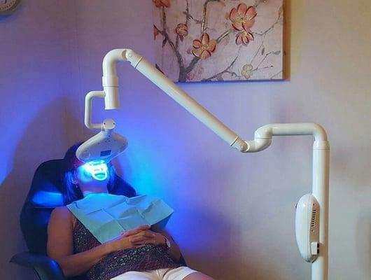 Relaxing Organic Teeth Whitening Treatment